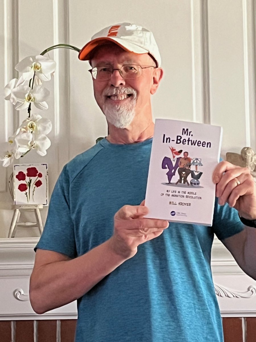 I finally got the book! Bill Kroyer is an animation veteran who bridged the gap between traditional 2D animation and contemporary computer animation.

I'm looking forward to reading it!