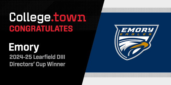Congrats to <a href="/EmoryAthletics/">Emory Athletics</a>: Winners of the 2024-25 DIII Learfield Directors’ Cup 🏆