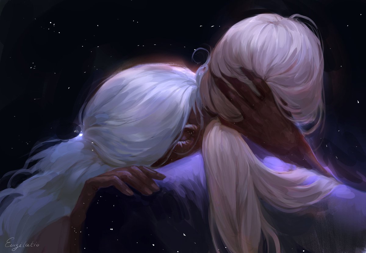 anrakta's tweet image. Recluse and Duchess
for you brother @evilett 😈🫶
#nightreign #ELDENRING
