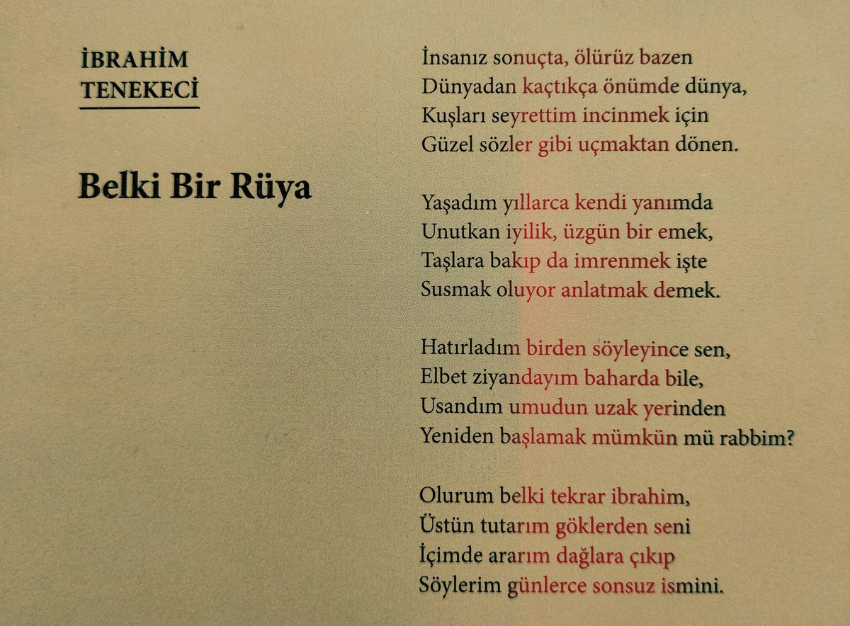 yeniden başlamak mümkün mü rabbim?