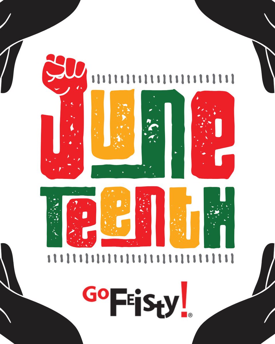 gofeisty's tweet photo. June 19. Juneteenth marks the true end of slavery in the U.S.—a reminder that freedom was delayed but not denied. Today, we stand in solidarity, honor the legacy, and commit to a more just future.
Let's Go Feisty!
#Juneteenth2025
#CelebrateFreedom
#UnitedForJustice
#GoFeisty https://t.co/YJAMRr26Va