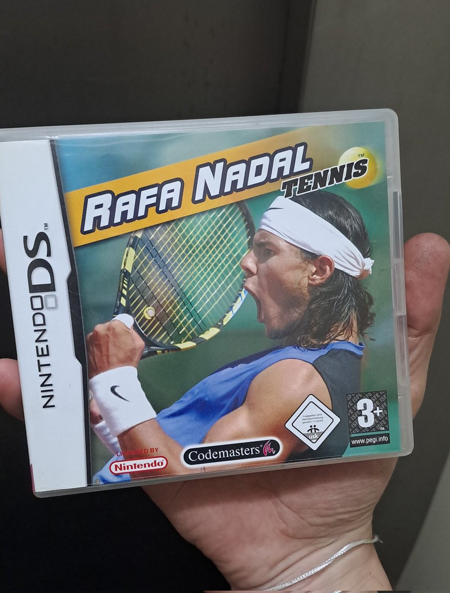 Como fan del tenis no podía faltar en mi colección jeje a ver que tal, nunca lo jugué 😅