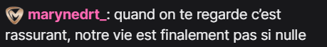 Allez ça part au hall of fame de la hate contre moi. 

Je veux changer de viewers svp