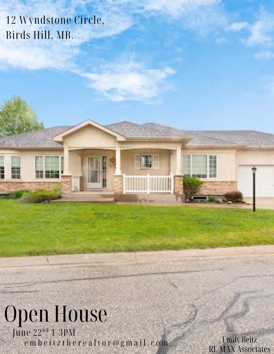 RealtorEmthe's tweet image. ✨Open House✨#realtor #realestate #remaxhustle