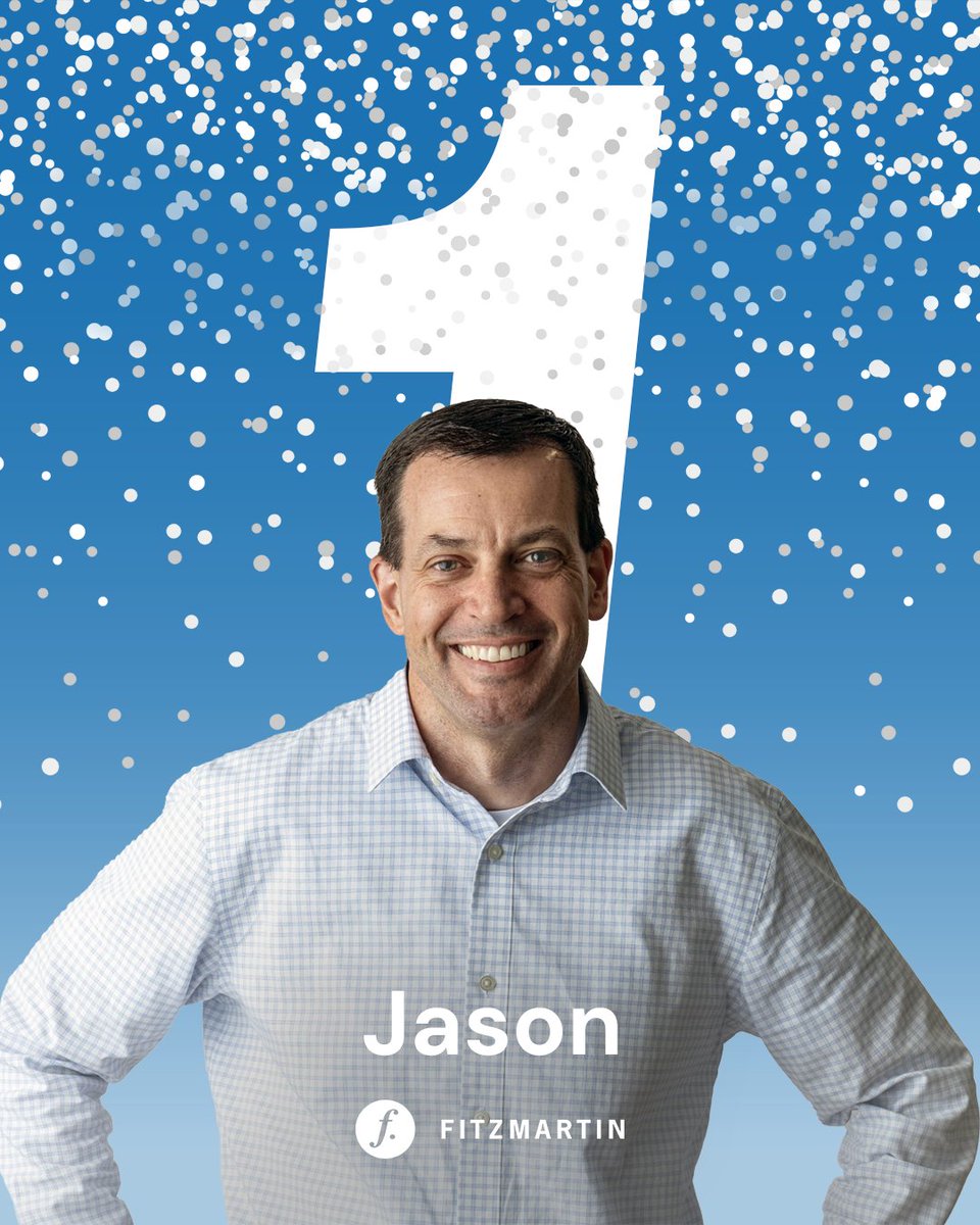 With 25+ years of experience, Jason brings bold, strategic creativity to every campaign. His leadership, speed, and eye for design help our clients stand out—and succeed. Here’s to one incredible year of impact!

#WorkAnniversary #CreativeDirector #B2BMarketing #TeamSpotlight
