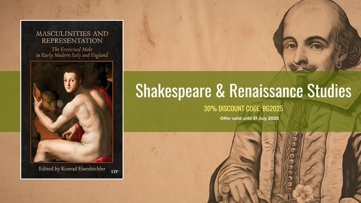 MNG - University Presses (@mngup_books) on Twitter photo Masculinities and Representation edited by Konrad Eisenbichler illustrates how gender construction served to affirm but also diversify premodern masculinity.
Browse the MNG virtual exhibition: combinedacademic.co.uk/britgrad-2025/…
<a href="/britgrad/">BritGrad 2025</a> #britgrad2025 <a href="/utpress/">University of Toronto Press</a> Masculinities and Representation edited by Konrad Eisenbichler illustrates how gender construction served to affirm but also diversify premodern masculinity.
Browse the MNG virtual exhibition: combinedacademic.co.uk/britgrad-2025/…
<a href="/britgrad/">BritGrad 2025</a> #britgrad2025 <a href="/utpress/">University of Toronto Press</a>