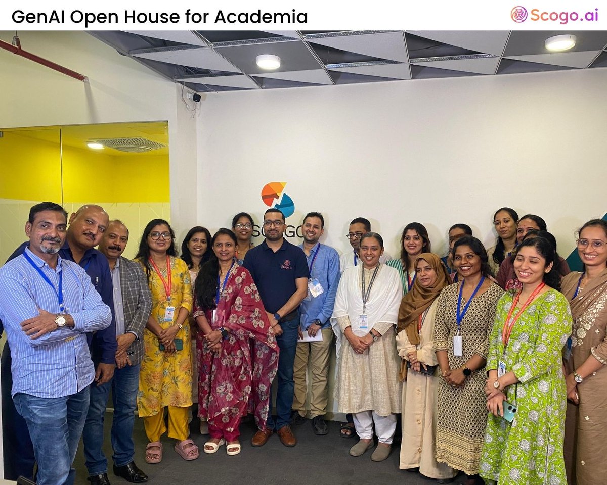 scogoai's tweet image. Teachers turned students, AI turned the spark—3.5 hours of laughter, learning &amp;amp; lightning debates later… we’re just getting started. 

Stay tuned for more! ⚡🧠 

#AIWorkshop #GenAI @ReGenAIWorkshop #IranVsIsrael @AIWORKSHOP1 @AILearnIA @karansingh010 @ScogoNetworks