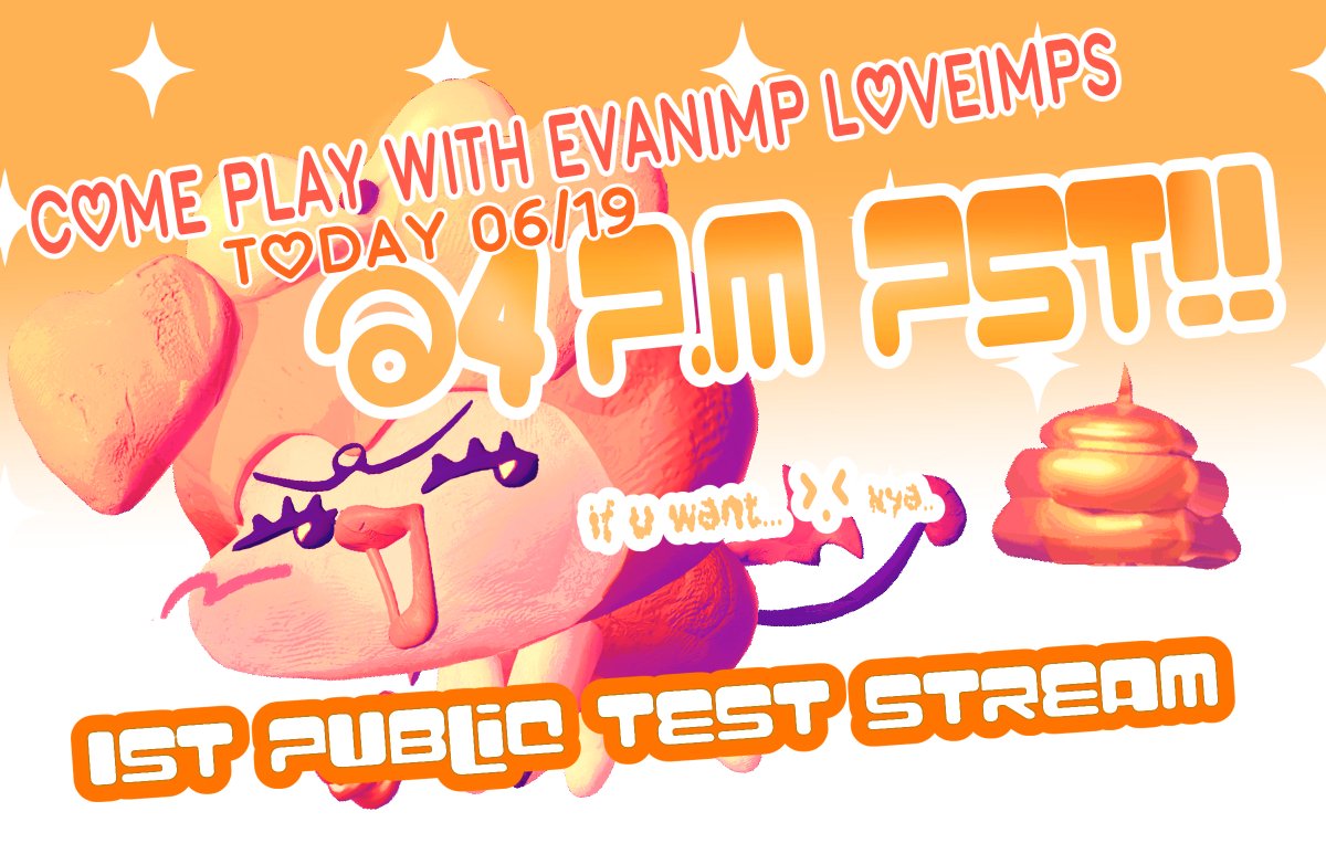 hiii i'll be aiming to do this later today! twitch.tv/loveimps fingers crossed everything goes ok eep!