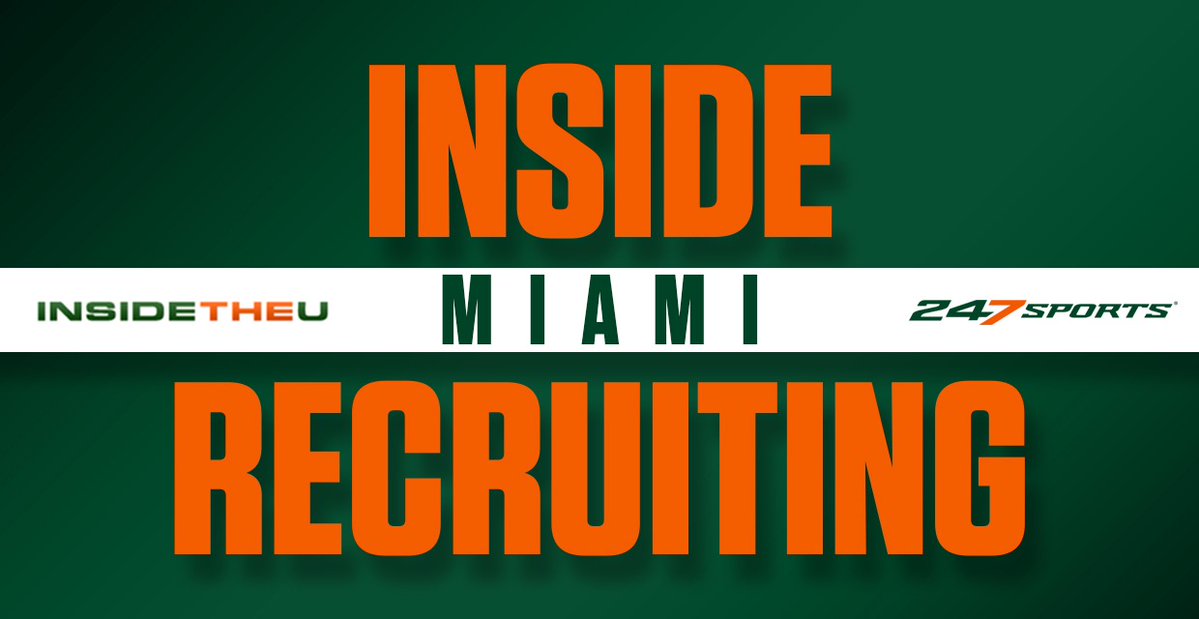 VIP: A handful of targets I feel like Miami is well-positioned for this summer, including one I submitted a Crystal Ball prediction for last night.

247sports.com/college/miami/…