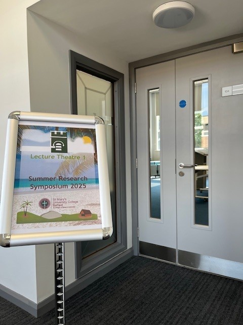 Everything is set up and ready for the annual Summer Research Symposium to be held on Friday 20th June in the College. Looking forward to hearing from our academic staff about their research projects. Wishing the very best to all the presenters.