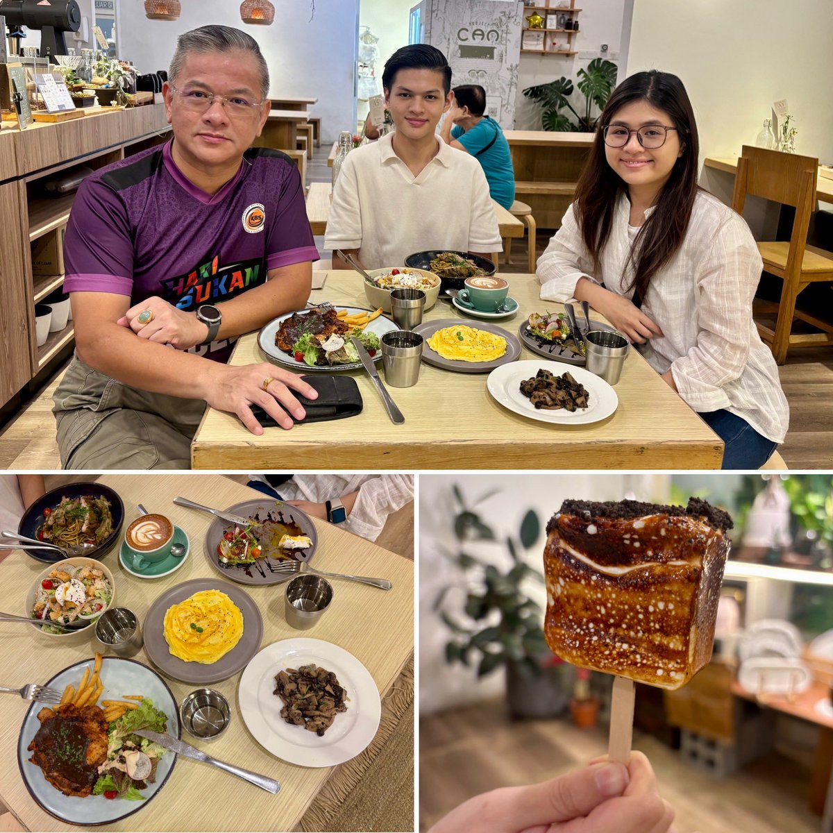 MejChang's tweet image. It&apos;s enjoyable to have a simple session with the kids. We simply engaged in a relaxed conversation, with no special agenda, business, planning, or development discussions. 

They&apos;re big now. 

#HappyFatherDay #Logistician #物流师 #ChangKahLoon #曾家麟 #黄佳宓 #Education