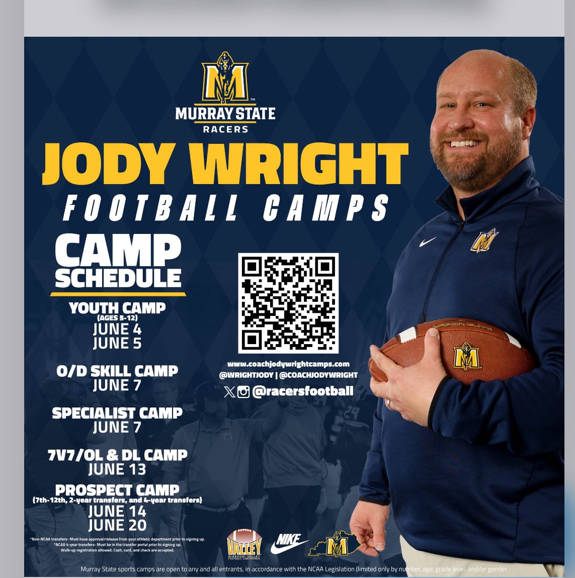 Rodricus Yancey (@yancey4_yancey) on Twitter photo I will be attending <a href="/MSUFBRecruit/">Murray State Football Recruiting</a> camp tomorrow! Looking forward to the training and experience! <a href="/treykali_38125/">Trey williams</a> <a href="/SouthwindJags/">Jerome Griffin</a> I will be attending <a href="/MSUFBRecruit/">Murray State Football Recruiting</a> camp tomorrow! Looking forward to the training and experience! <a href="/treykali_38125/">Trey williams</a> <a href="/SouthwindJags/">Jerome Griffin</a>