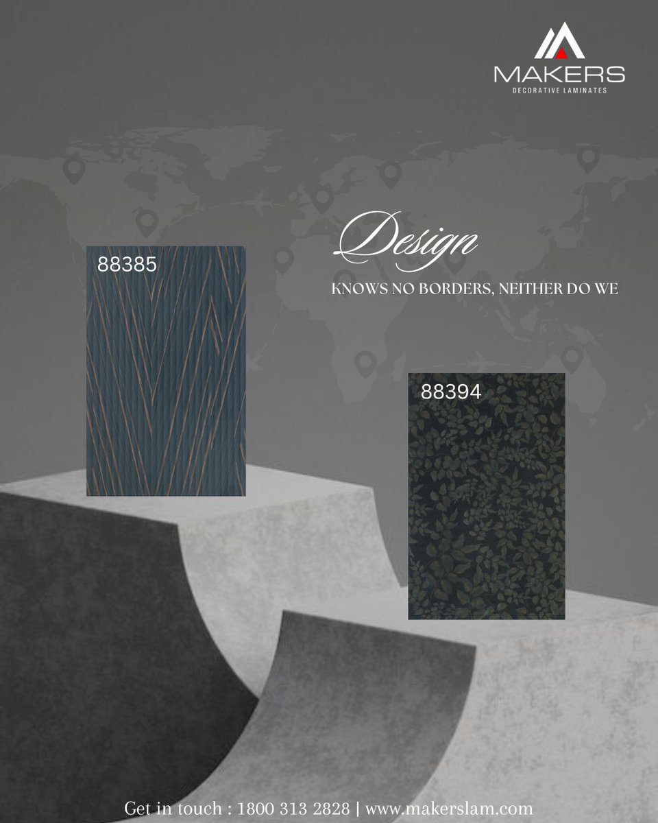 MakersLaminate's tweet image. From India to the world – one sheet at a time.
We&apos;re not just sending laminates; we’re exporting aesthetics.

Partner with us today. 🌍

#DesignWithoutBorders #MakersLaminate #ExportingElegance #HPLExporter #B2BInteriors #GlobalReach #LaminateDesigns #ExportHouseIndia