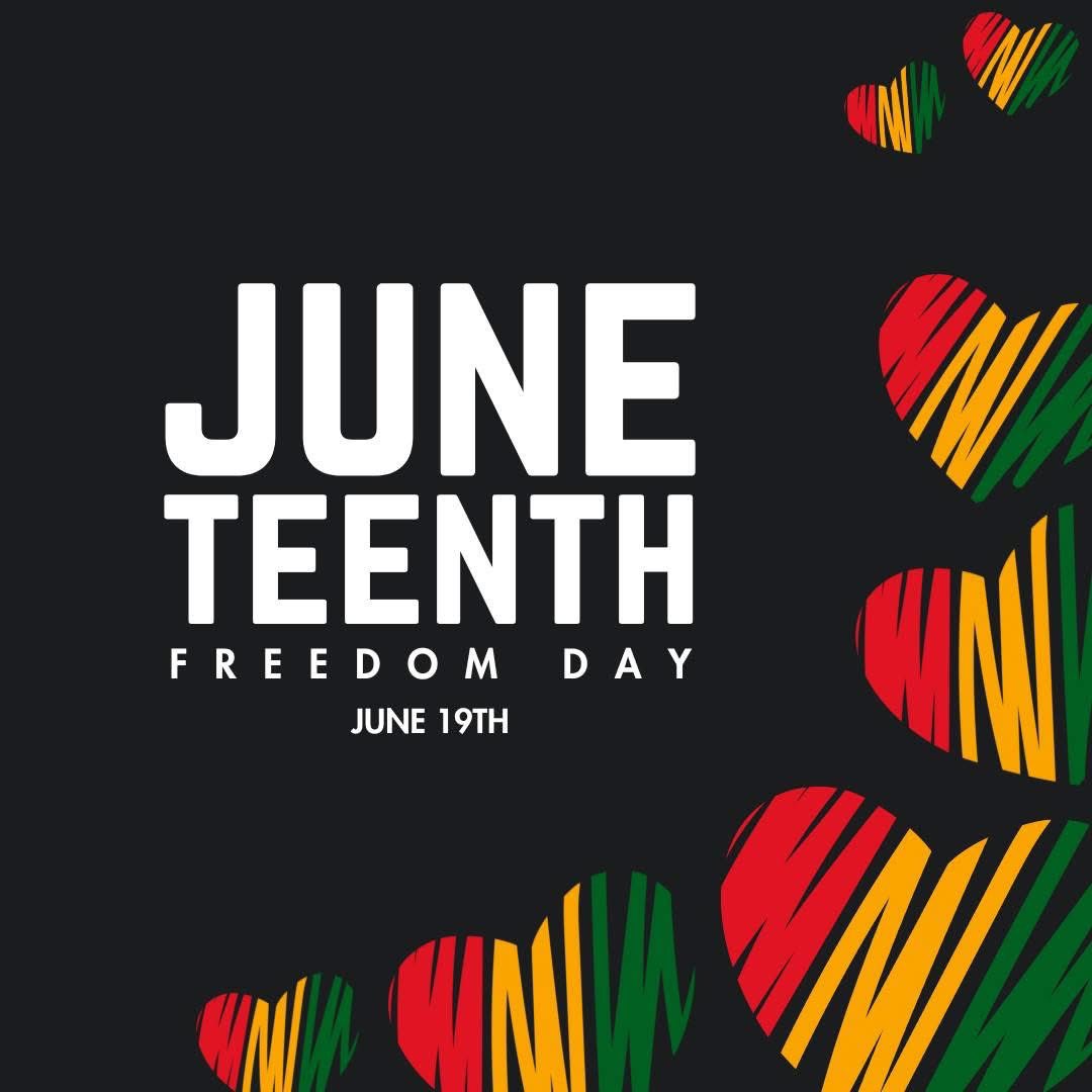 Happy Juneteenth! ❤️🖤💚