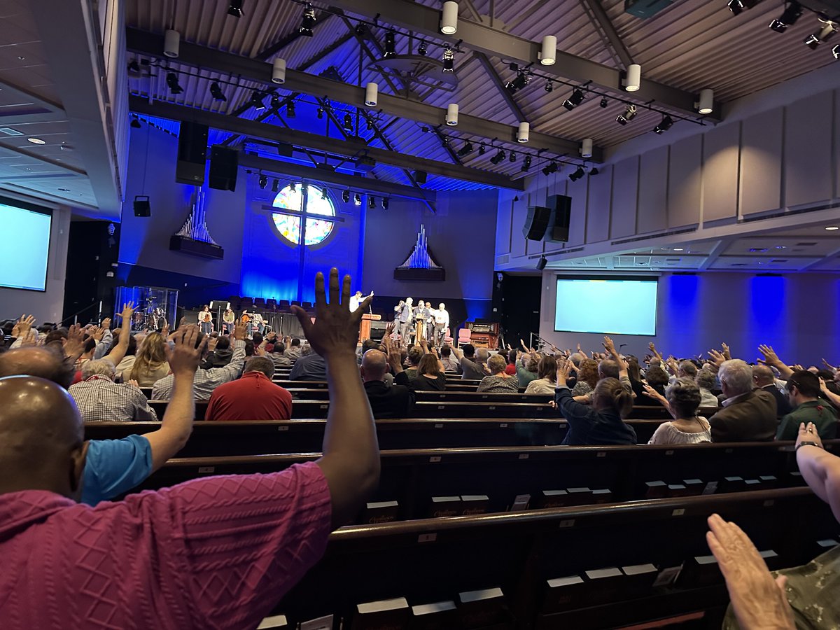 richsbrown3's tweet photo. So thankful for our brothers and sisters in the Synod of the Nile (Egypt), the Presbyterian Church in Ireland, the St. Andrews Presbytery of Argentina, and those laboring in Sierra Leone.
Christ is our Firm Foundation.
1 Corinthians 3:11
#EPC #GA45 @epc_oga
The Church's one foundation
Is Jesus Christ her Lord;
She is his new creation,
By water and the word;
From Heav'n he came and sought her
To be his holy bride;
With his own blood he bought her,
And for her life he died.