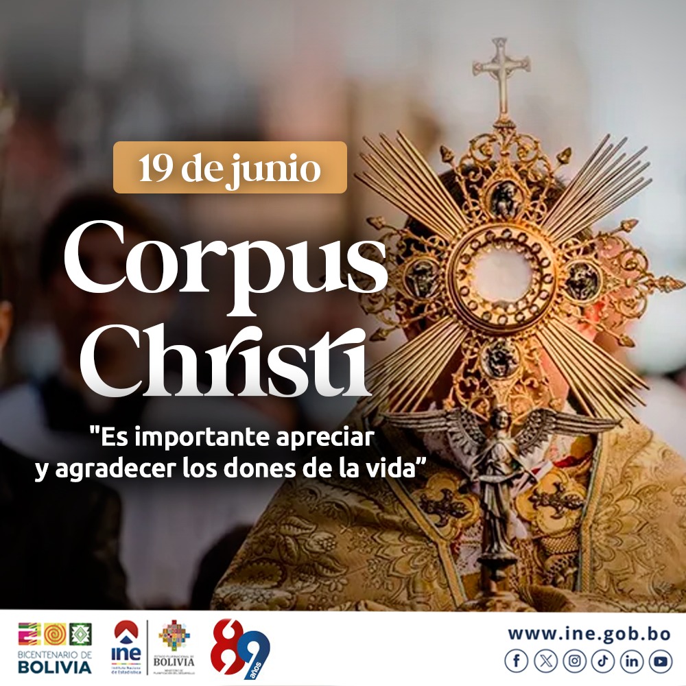 Corpus Christi #corpuschristi #INEBolivia