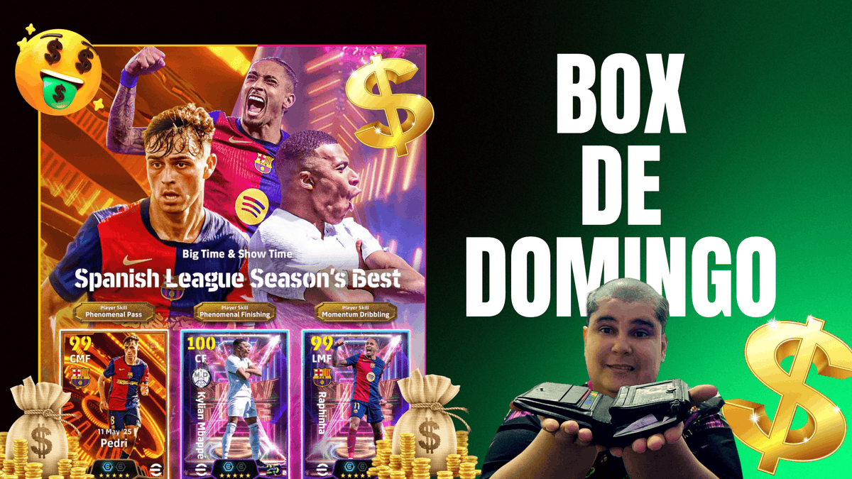 rvgrapha1's tweet photo. https://t.co/XeSThmXgtm
https://t.co/XeSThmXgtm
https://t.co/XeSThmXgtm
ESCONDA SUA CARTEIRAAAA 🤑🫰🏻😭💸💰
BOX DE DOMINGO 🃏
PEDRI BIG TIME 🎁
MBAPPE SHOW TIME 🚀
RAPHINHA SHOW TIME 💪🏻
DEIXA O LIKE 🤘🏻
SE INSCREVA ✅
#efootball #efootball2025
#BoxDeDomingo https://t.co/ZTJfkuj6zv