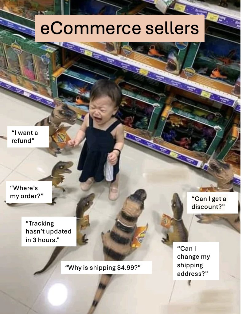 What most people don’t tell you about building an eCommerce business.

Everyone talks about the hustle: the late nights, the product launches, the shipping chaos.

But here’s what they don’t say:

👉 You’ll wear 17 hats a day
👉 You’ll make 100 decisions before noon
👉 You’ll