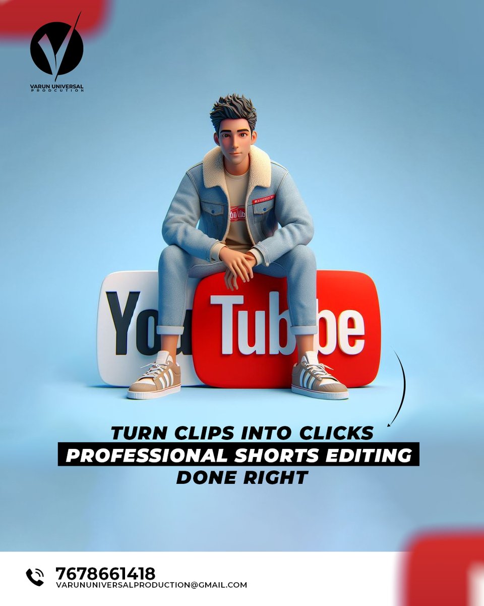 VarunUniversal's tweet photo. Transform your raw footage into scroll-stopping content—fast. 
At varununiversal, we craft professional, high-impact YouTube Shorts designed to boost views, retain eyeballs, and spark engagement. 

.
.
#YouTubeShorts #ShortsEditing #ContentCreator #VideoEditingServices https://t.co/G7sEOseGSw