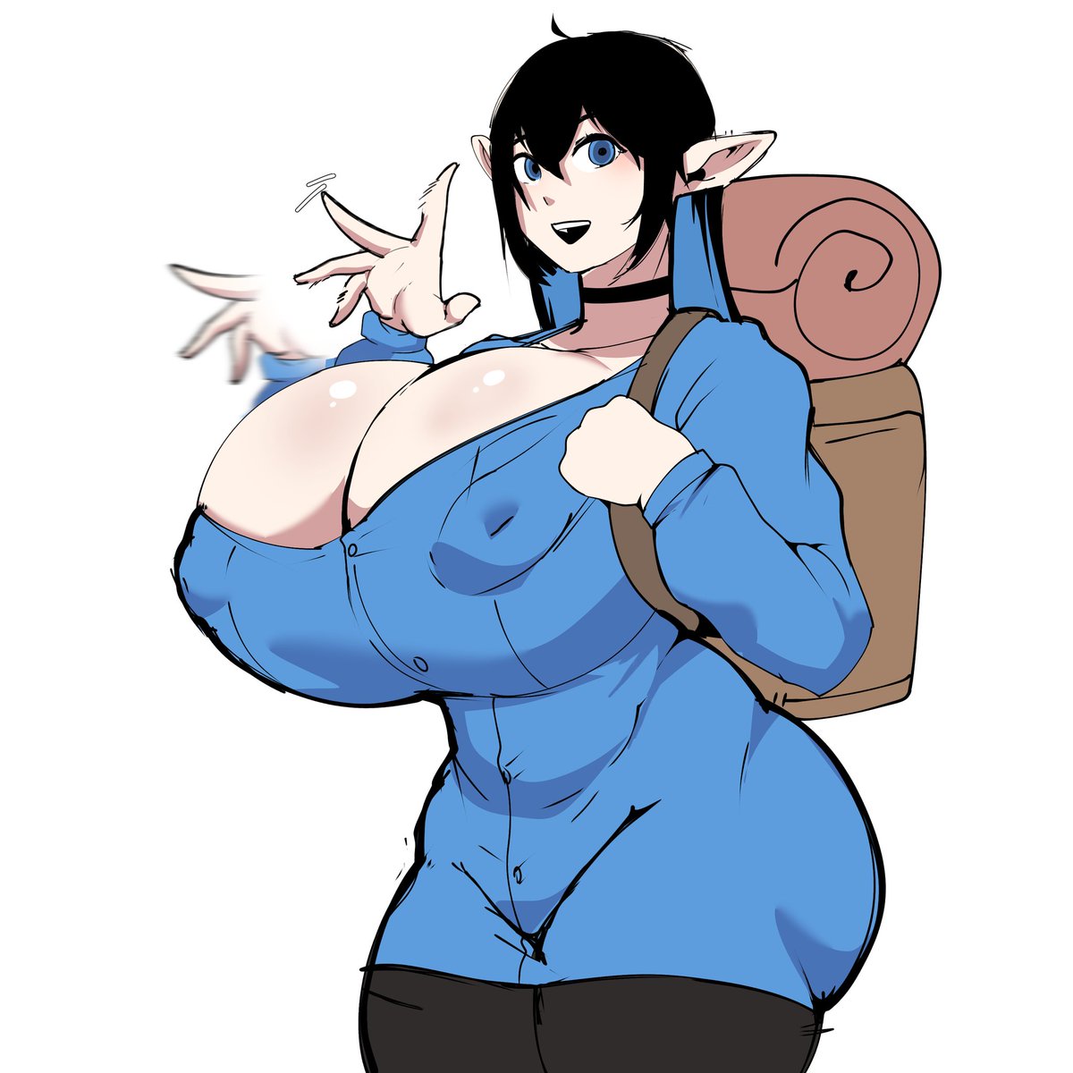 shinhyunxi's tweet image. I haven’t drawn Rapii lately because she’s now part of my comic. This is kind of a farewell—but I still love her so much. She’s walking her own path now. Let’s keep going on ours too. Have a great day, everyone! ^^