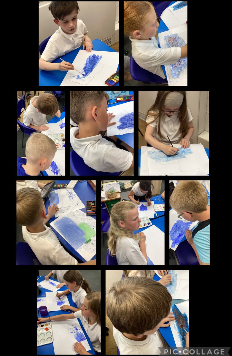 Like the Impressionists,  we investigated how the light outdoors changed throughout the day (and captured images using an iPad). We have begun to create our own artwork using acrylics, pastel or watercolour based on Monet’s art👨‍🎨🎨