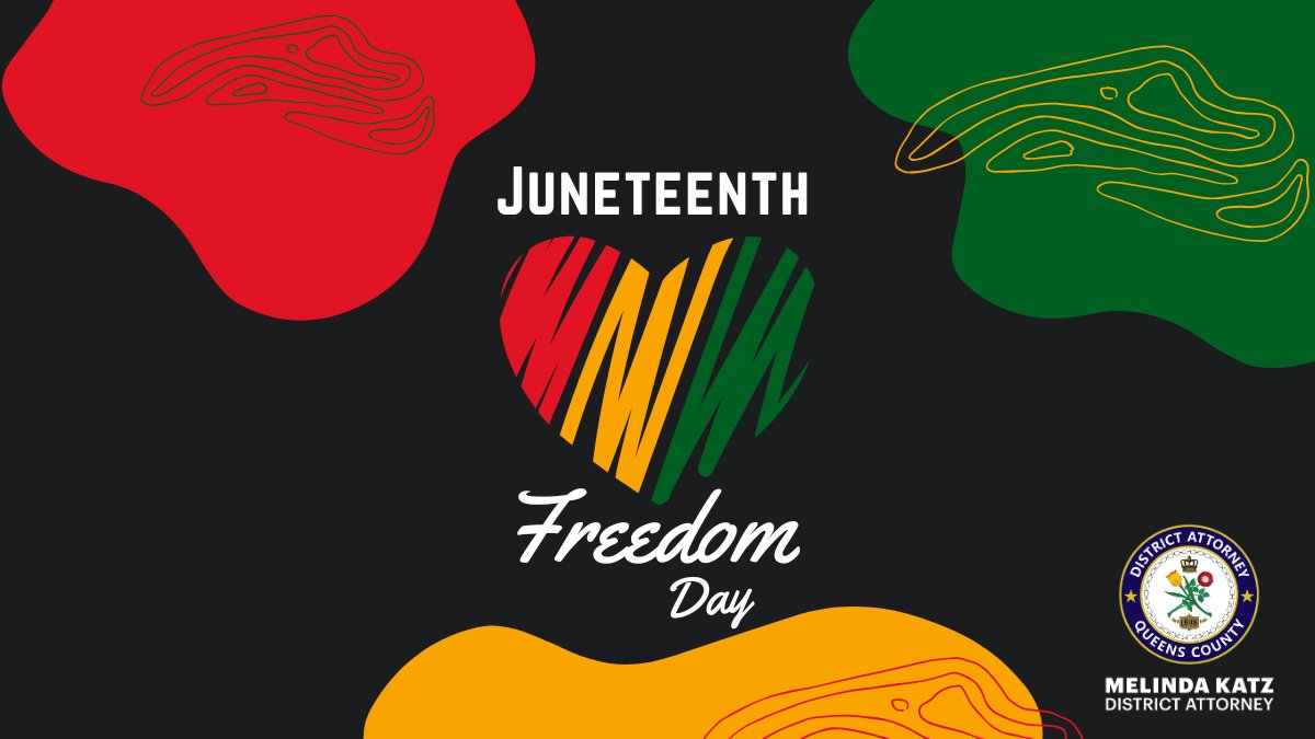 We join the nation today in celebrating #Juneteenth - a day when freedom finally reached every corner. 

We take this opportunity to reflect on the progress made and renew our dedication to justice and equality for all.