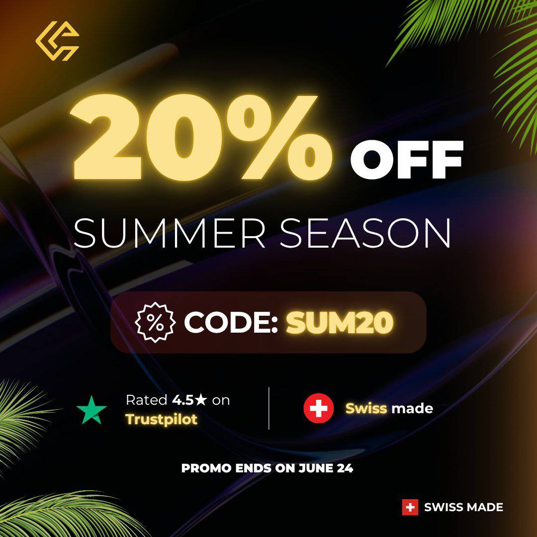 🌞 Summer vibes &amp; smart trades!
I’m levelling up my trading game this season — and you can too.

✅ 20% OFF on all challenges at Crypto Fund Trader
🎯 Just use code: SUM20 at checkout
⏳ Offer ends June 24, so don’t miss it!

Let’s trade smarter. Let’s grow together. 🚀