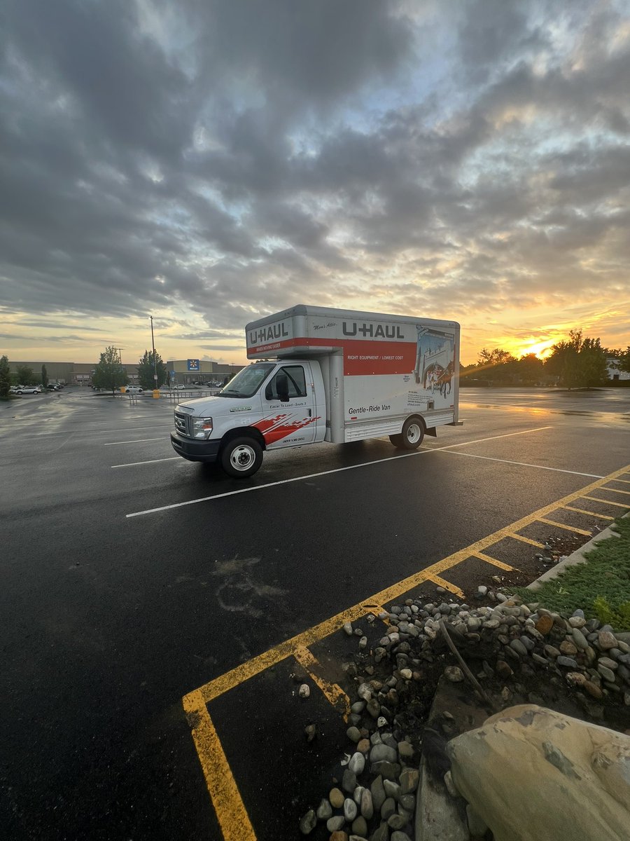 On my 33rd birthday, I got my whole life packed up in this truck, in central PA, driving to San Diego to start the next chapter. Wish me luck on the drive 👍🏻