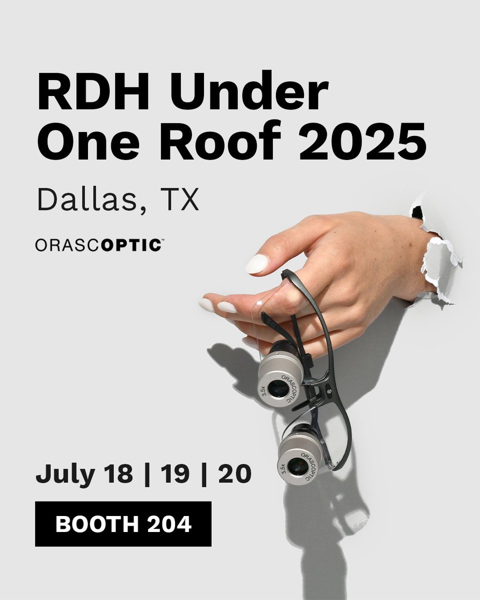 From stylish frames to premier visualization and everything in between, Orascoptic has solutions for everyone searching for the perfect loupe. Come see us at booth 204 to learn more!