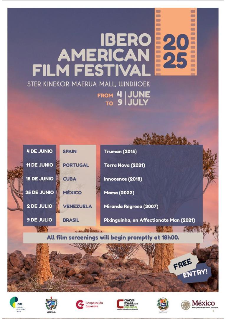 Cubanos🇨🇺 residentes, colaboradores y público namibio presentes en el cine Ster Kinekor de Windhoek🇳🇦, durante proyección del filme "Inocencia" en el Festival Iberoamericano de Cine de Namibia📷. 

Embajador <a href="/svigoa1/">svigoa1</a> presentó el conmovedor y emotivo largometraje. #CubaEsCultura