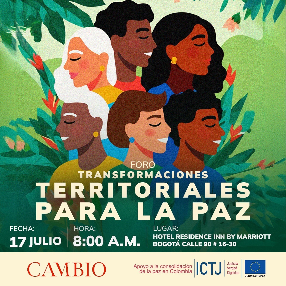 #ForoTransformacionesParaLaPaz | ¿Cuál es el camino hacia una paz territorial duradera? Líderes políticos, económicos y sociales del país se reunirán para reflexionar sobre los retos y las acciones más urgentes frente al conflicto en las regiones. ¡Regístrese para asistir!