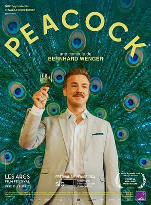 Cumul entrées cinéma 1er jour France : #Peacock distribué par <a href="/Pyramide_Films/">Pyramide Films</a> affiche 2 913 entrées dont 1 905 entrées d'AVP avec 77 copies.