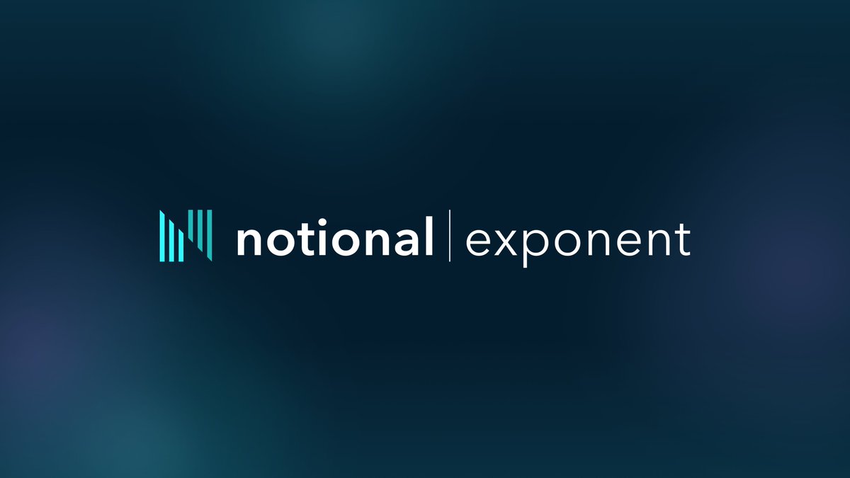 We’re excited to announce the next step in Notional’s journey:

Notional Exponent - the world’s first leveraged yield protocol.