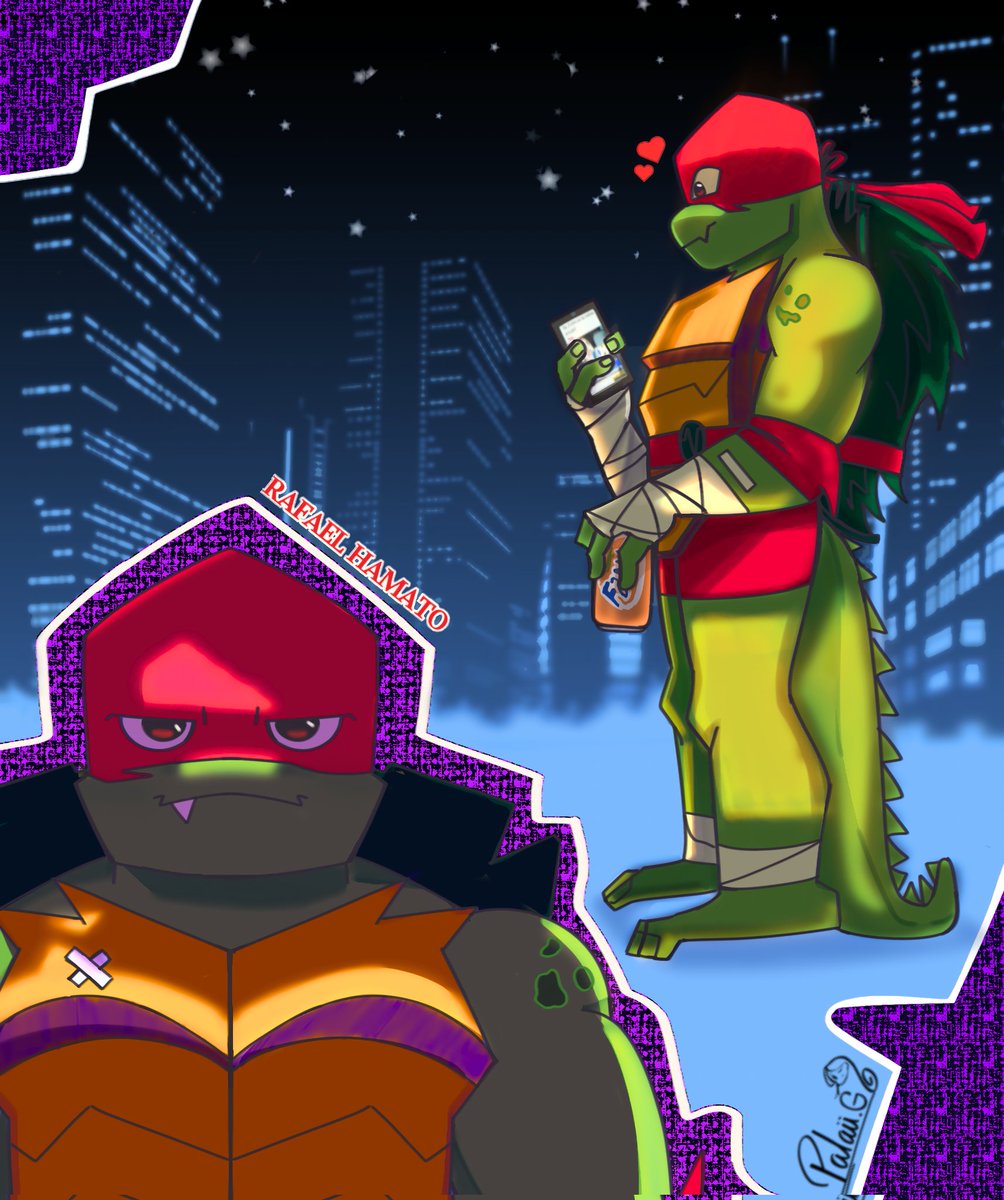 Palau_G0's tweet photo. Rafa ❣️🐢
#tmnt2018 #ArtistOnX https://t.co/K8EV2HyKMY