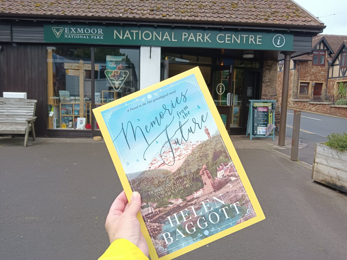 PostedInThePast's tweet photo. Join Arthur and Hilary as they explore Exmoor’s history in #MemoriesFromTheFuture – available from all 3 of @ExmoorNP's @ExmoorNPCs.
#Exmoor #Genealogy #Selworthy #Lynton #Lynmouth #Simonsbath #Exford #Dulverton #Dunster #Minehead #Porlock @visitexmoor 

https://t.co/xRLLVk10n4 https://t.co/3xtxMKhwF3