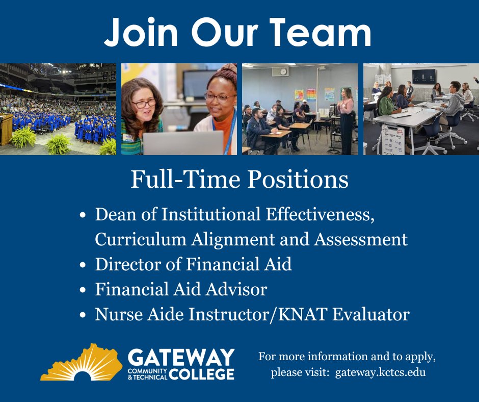 Exciting news - we're hiring for full-time positions! Think you could be a good fit? Apply today at gctc.info/careers.