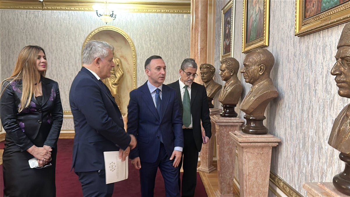 As part of their trip to 🇦🇿, <a href="/UN/">United Nations</a> journalists <a href="/Jordan_Mike/">Jordan محمدخير Dakamseh</a> and <a href="/StefanoVaccara/">Stefano Vaccara</a> visited the State Committee on Work with Diaspora at the invitation of <a href="/DiasporaAz/">Azerbaijani Diaspora</a>. 

They explored the Committee’s unique work model and principles, and discussed opportunities for global cooperation!