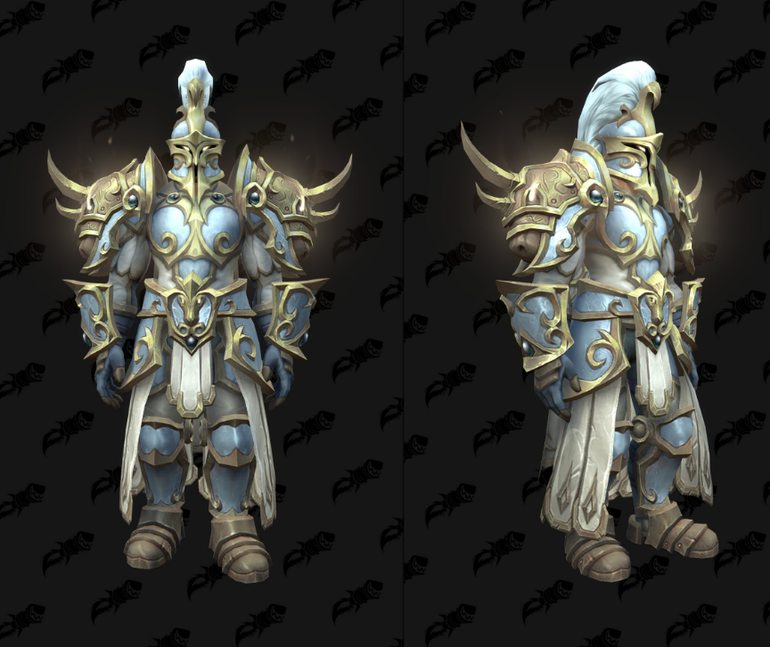 First off, paladin set absolutely cooked oh my lord. 

Pvpers always get the coolest recolors tho...