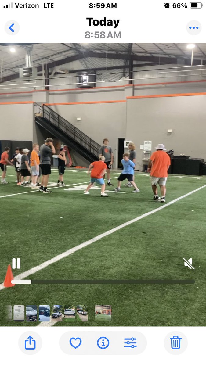 Great day to be a Choctaw! Youth camp then team breakfast