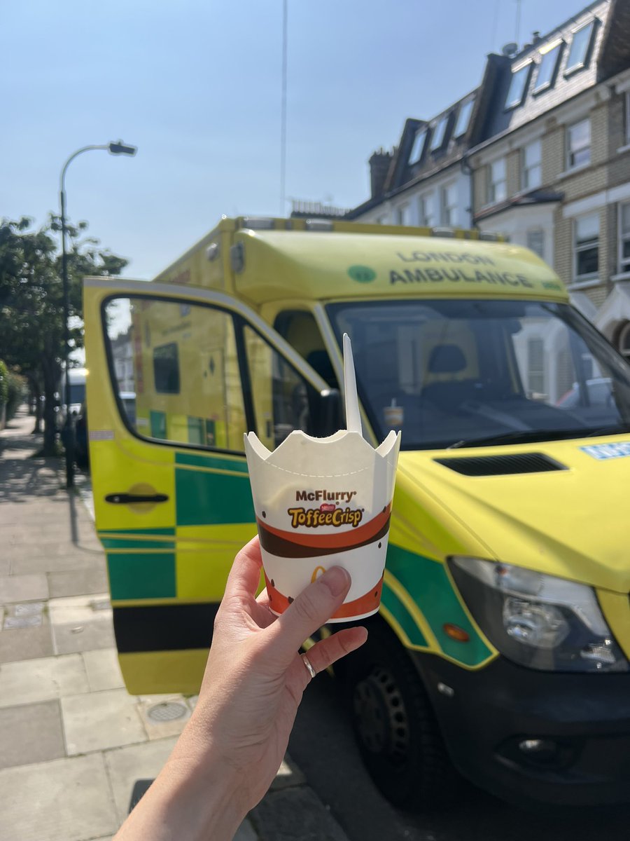 em_bulance's tweet image. This weather means only one thing @McDonaldsUK