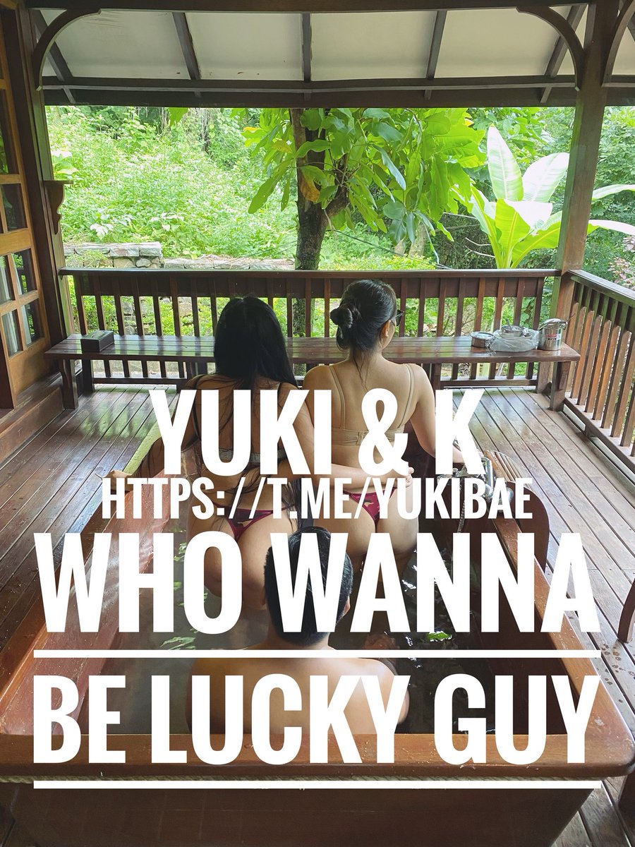 Who wanna be Lucky guy 🤭

t.me/yukibae