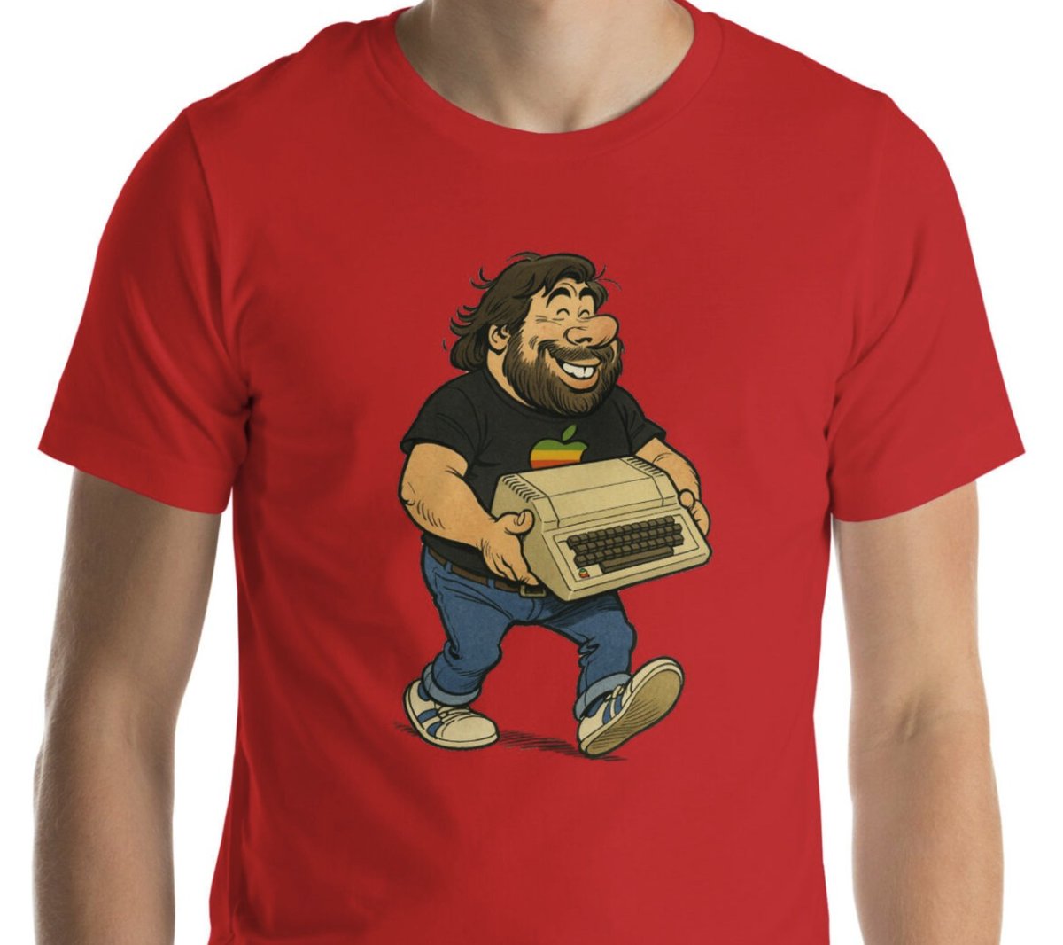 Woz Cartoon T-Shirt – Carrying the Iconic Apple II
8bittees.com/product/woz-ca…
#Apple #Woz #Wozniak #Comic #Cartoon #AppleII #Retro #VintageMac #Geekwear #8bittees