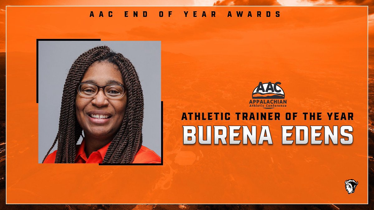 MilliganBuffs's tweet image. Milligan Assistant AD for Sports Medicine, Burena Edens, was named the @AACsports Athletic Trainer of the Year!
Head to MilliganBuffs.com for more! 🦬
#buffnation