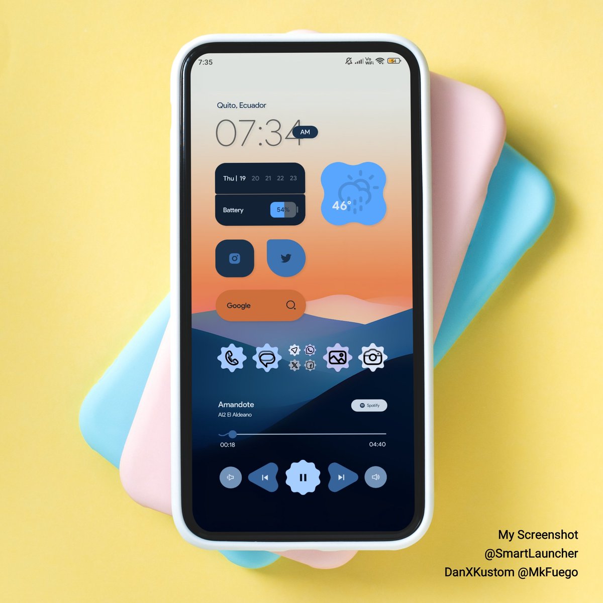 MkFuego's tweet image. Good Day friends
My Screenshot

@SmartLauncher
Wallpaper #Walley by @RajjAryaa
Widgets #M3Expressive by @RajjAryaa
Icons #PixMaterialExpressive by @pashapuma1
Mockup by @nalankang1

#KWGT #myhomescreen #Android #Xiaomi #HyperOs