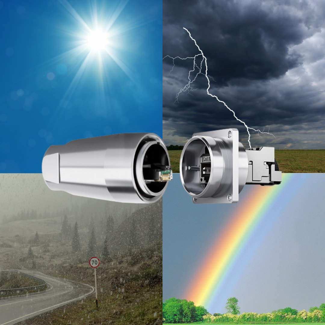 TelegartnerINC's tweet image. 🌦️🌡️ Need outdoor connectivity that won’t quit?
Telegärtner TOC connectors are IP68-rated—and now also available in IP69K stainless steel for high-pressure washdown zones!
Built tough. Performs tougher.
#TOCConnectors #IP68 #IP69K #OutdoorNetworking #StainlessSteel #Telegaertner