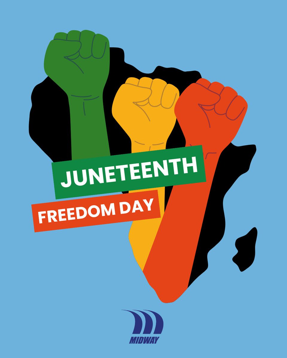 On Juneteenth we honor the journey toward freedom, equity, and opportunity. Let’s keep building spaces—and communities—where everyone can thrive.