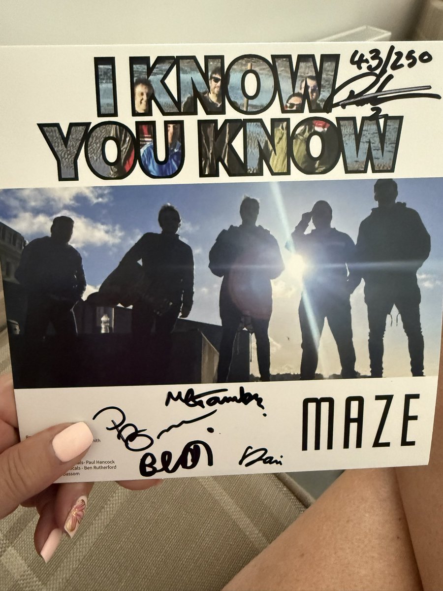 <a href="/mazeukmusic/">MAZE</a> this beauty has just arrived, and my wife has got it on the player and loving it. I’m in China and got two weeks to go before I get to play it 🎶👊 🇨🇳