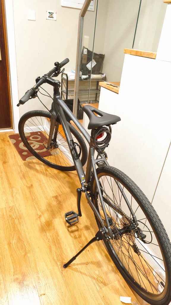 提车了！
New Bike！
捷安特 Escape 1，2398块大洋拿下🥹