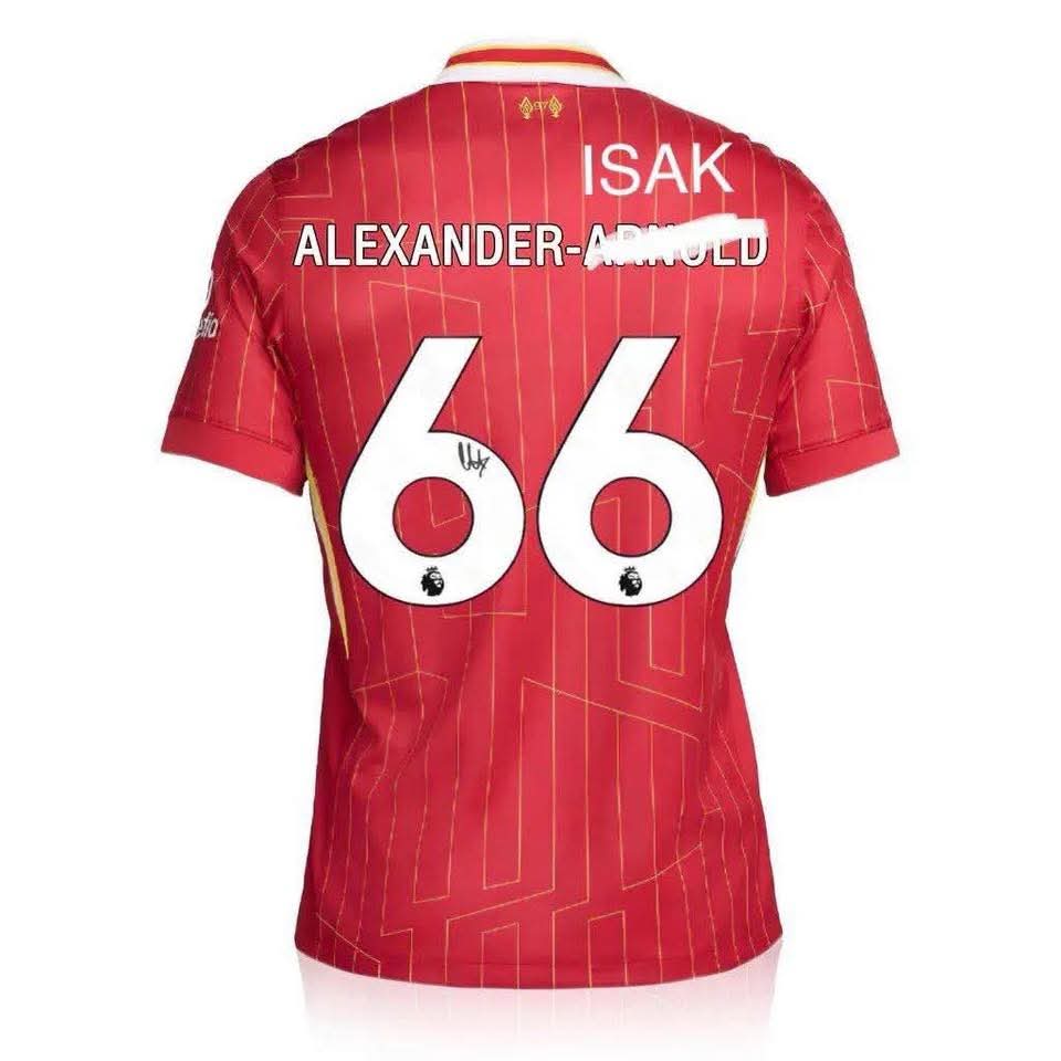 Love my new Liverpool shirt. 😉