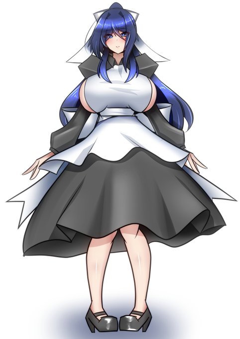 現行デザインの神威さんはポニーテールになってます。
なんだかんだで似合っているなと思ってます('ω') 